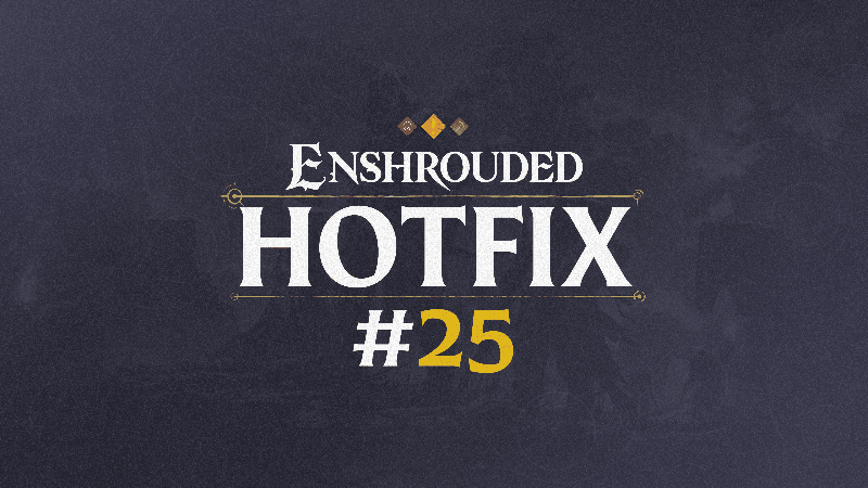 Changelog for Hotfix #25